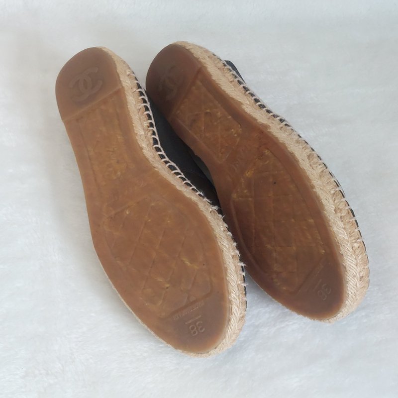 CHANEL   🌈現貨實拍 🌈香奈兒 漁夫鞋~二手(38)號-31