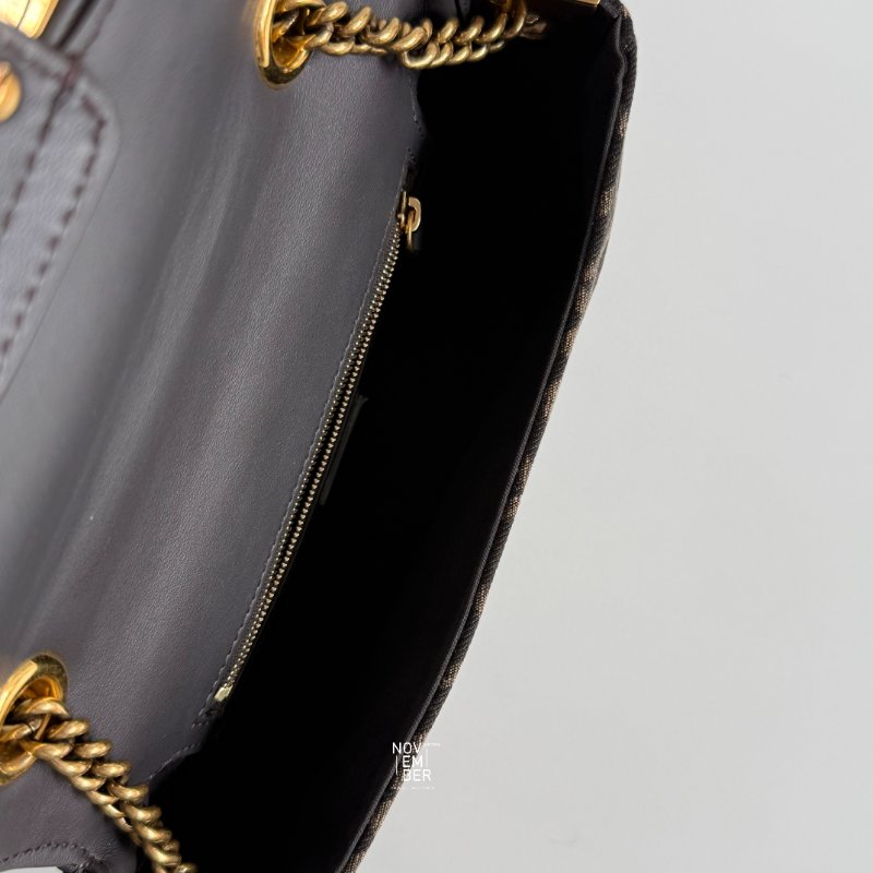 99新🆕 Fendi 芬迪 Baguette 老花法棍包 中號-5