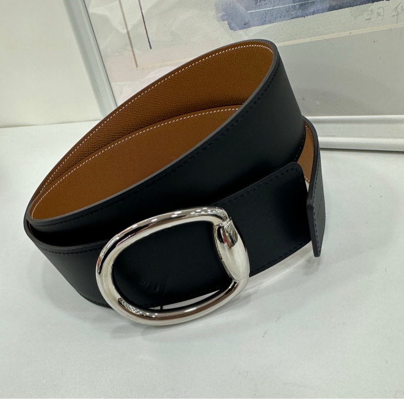 Hermes 黑色 皮帶 85碼 閒置-1