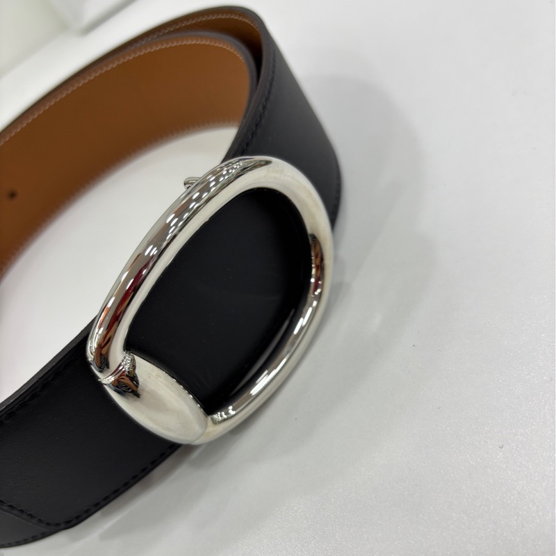 Hermes 黑色 皮帶 85碼 閒置-2