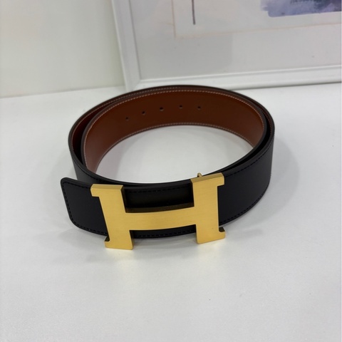 Hermes愛馬仕經典款皮帶 85碼4公分寬 閒置