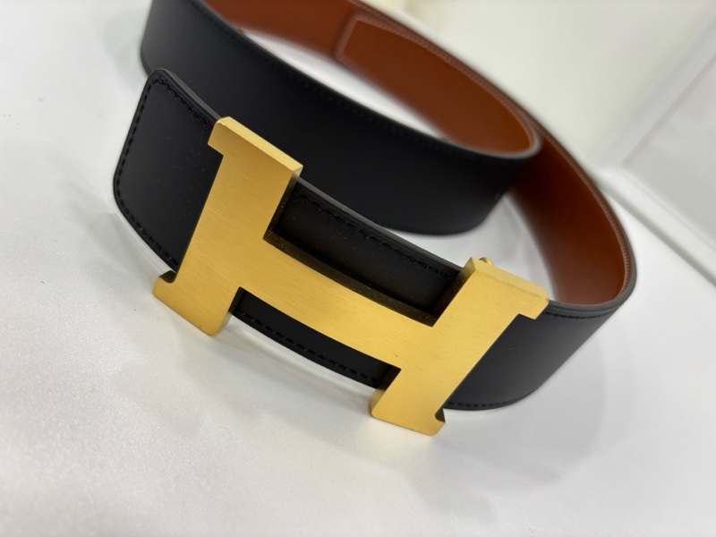 Hermes愛馬仕經典款皮帶 85碼4公分寬 閒置-1