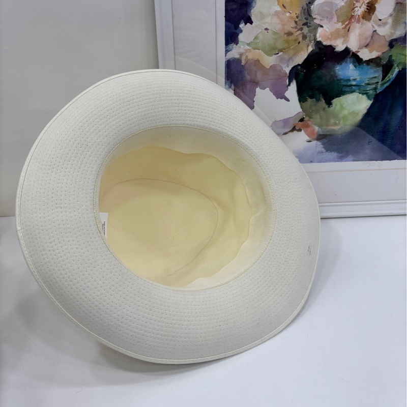 HERMES愛馬仕法國遊艇度假系列帽子 頭圍56-2