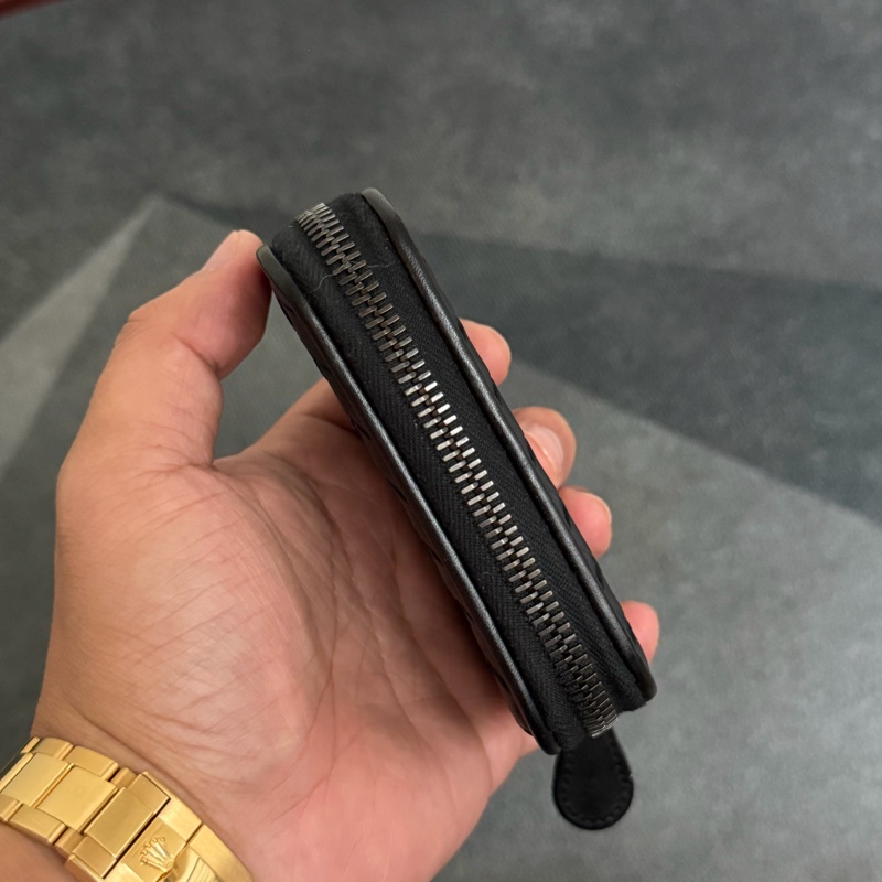 Bv編織拉鍊零錢包-3