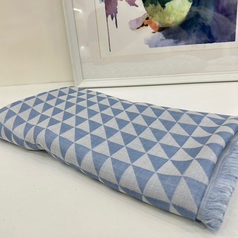 Prada 真絲 大圍巾140*140