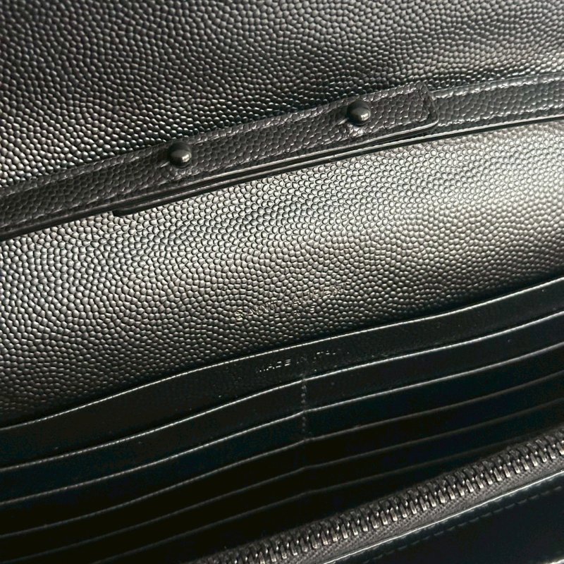 98新🫰🏻 Saint Laurent YSL 聖羅蘭 WOC So Black-9