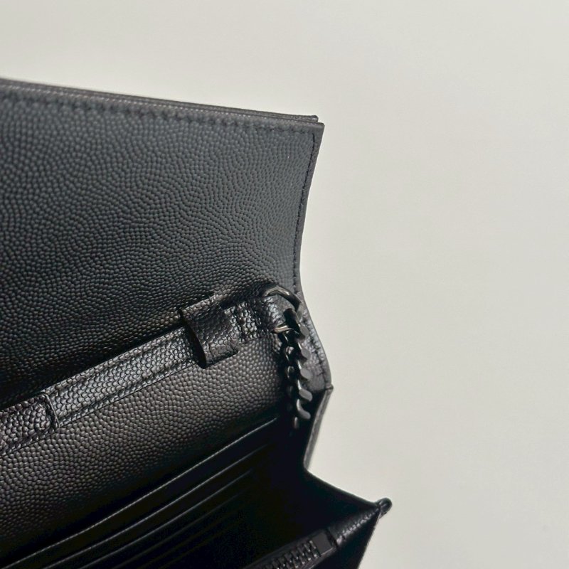 98新🫰🏻 Saint Laurent YSL 聖羅蘭 WOC So Black-10