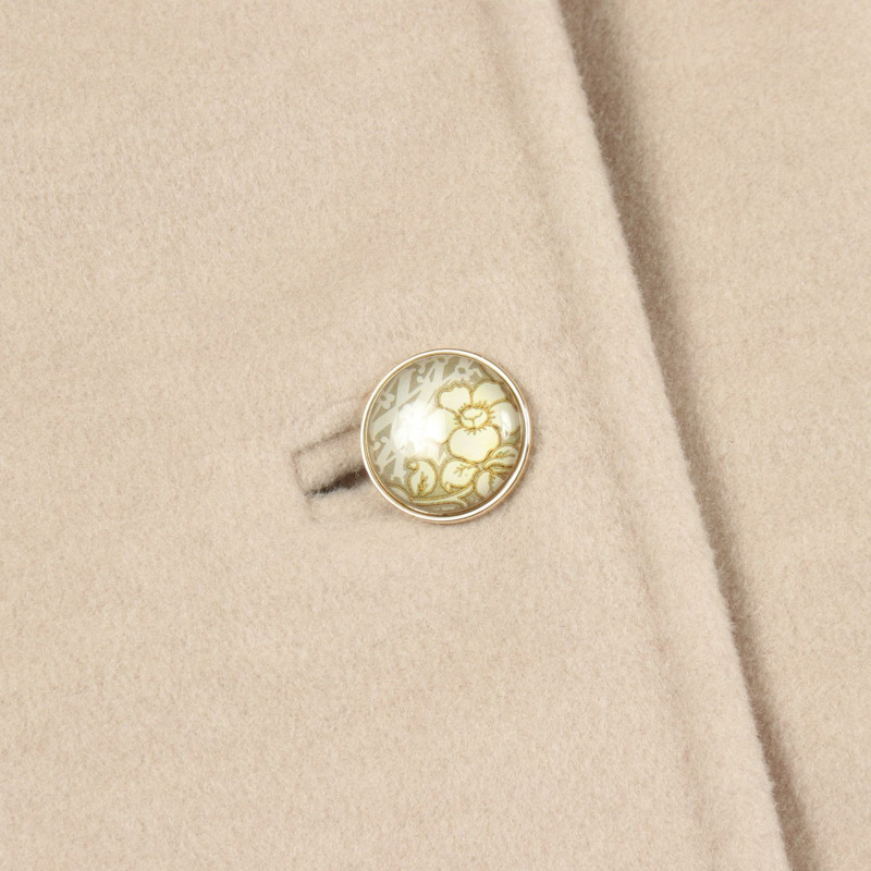 MAX MARA Ticino 羊毛羊絨大衣 其他羊毛大衣 米色 二手 女款-7