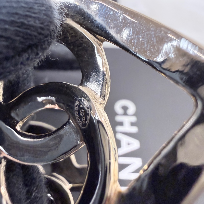 Chanel✨2022愛心耳釘針式耳環-14