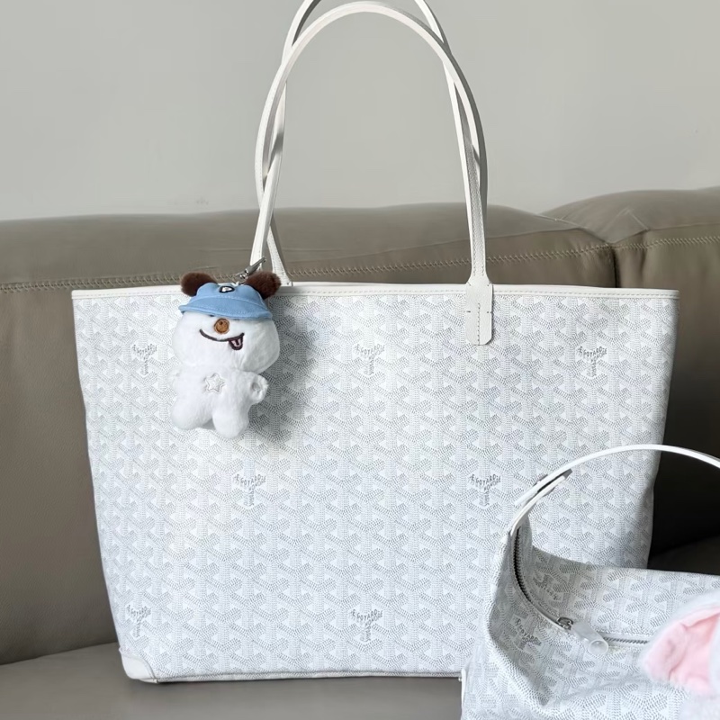 Goyard Artois MM仙女白色托特 肩背包-0
