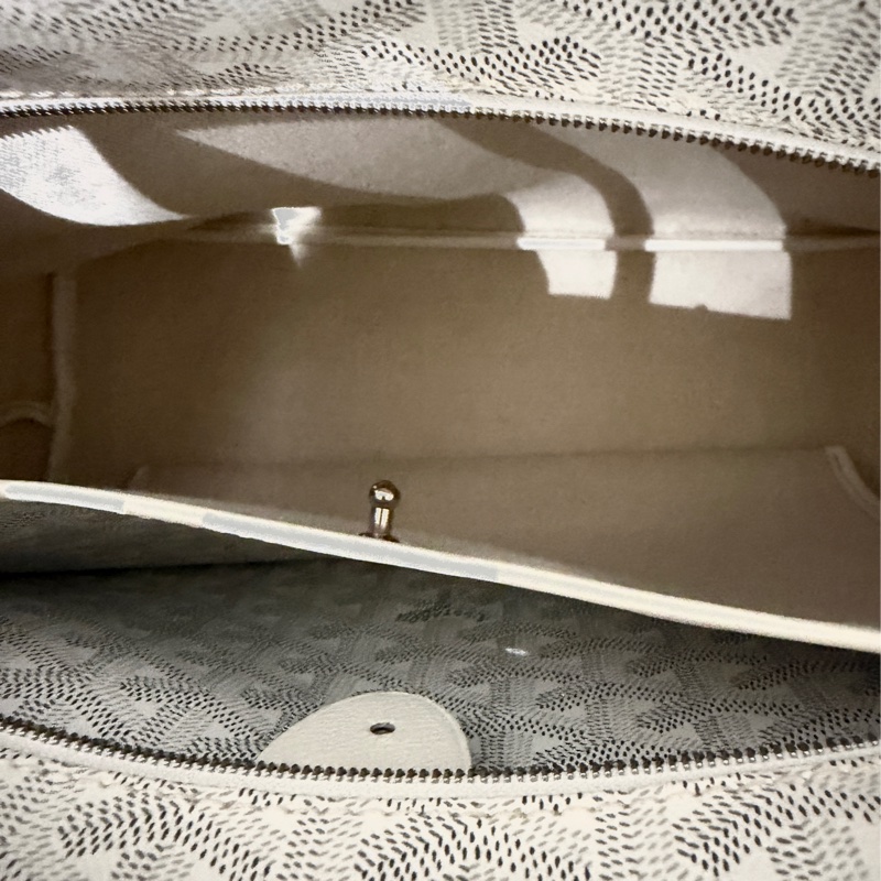 Goyard Artois MM仙女白色托特 肩背包-9