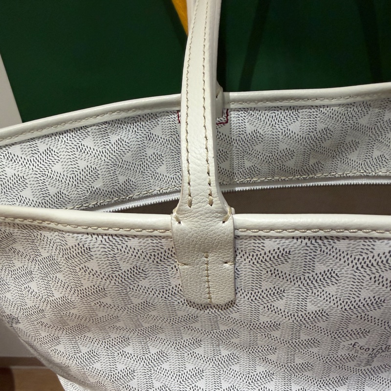 Goyard Artois MM仙女白色托特 肩背包-15