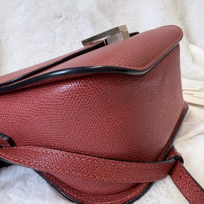 VALEXTRA✨ISIDE Crossbody Box單肩斜背包馬鞍包-28