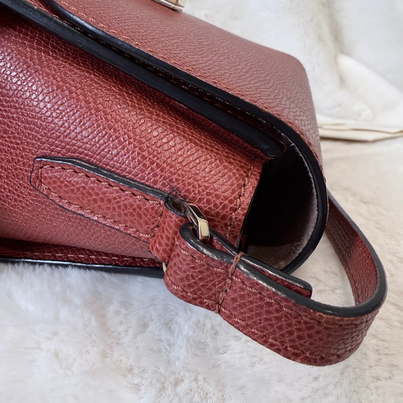 VALEXTRA✨ISIDE Crossbody Box單肩斜背包馬鞍包-32