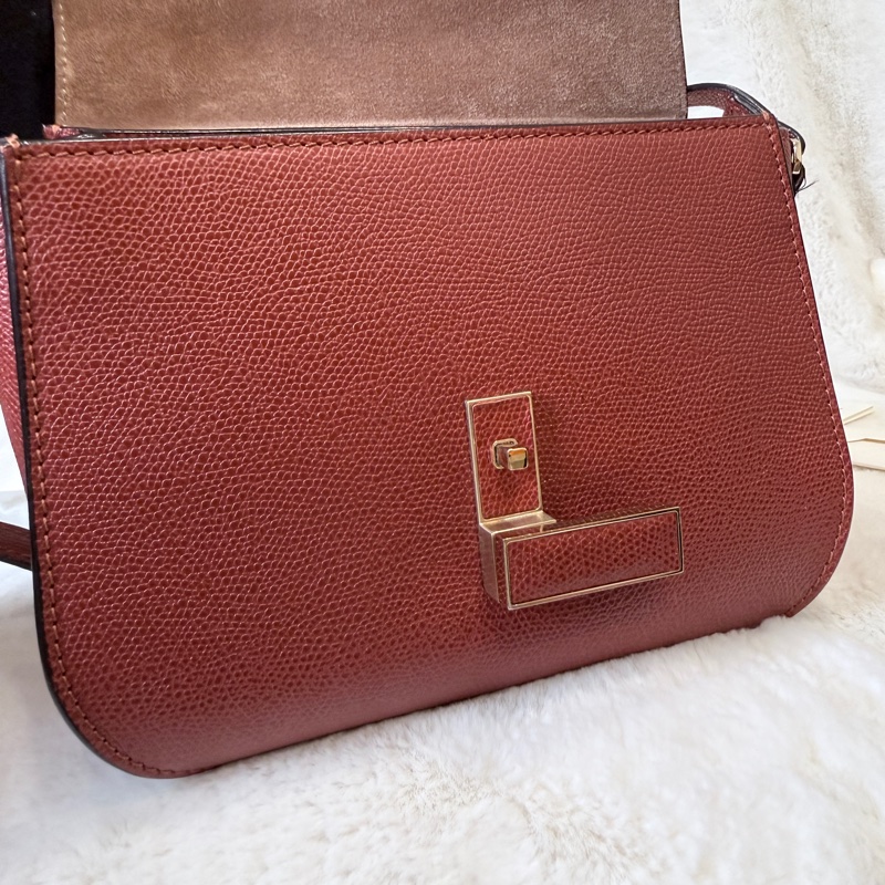 VALEXTRA✨ISIDE Crossbody Box單肩斜背包馬鞍包-42