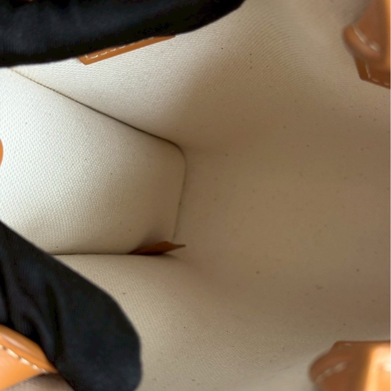 99新🆕 Celine 瑟琳 Mini Cabas Vertical 迷你琴譜包 白棕色-13