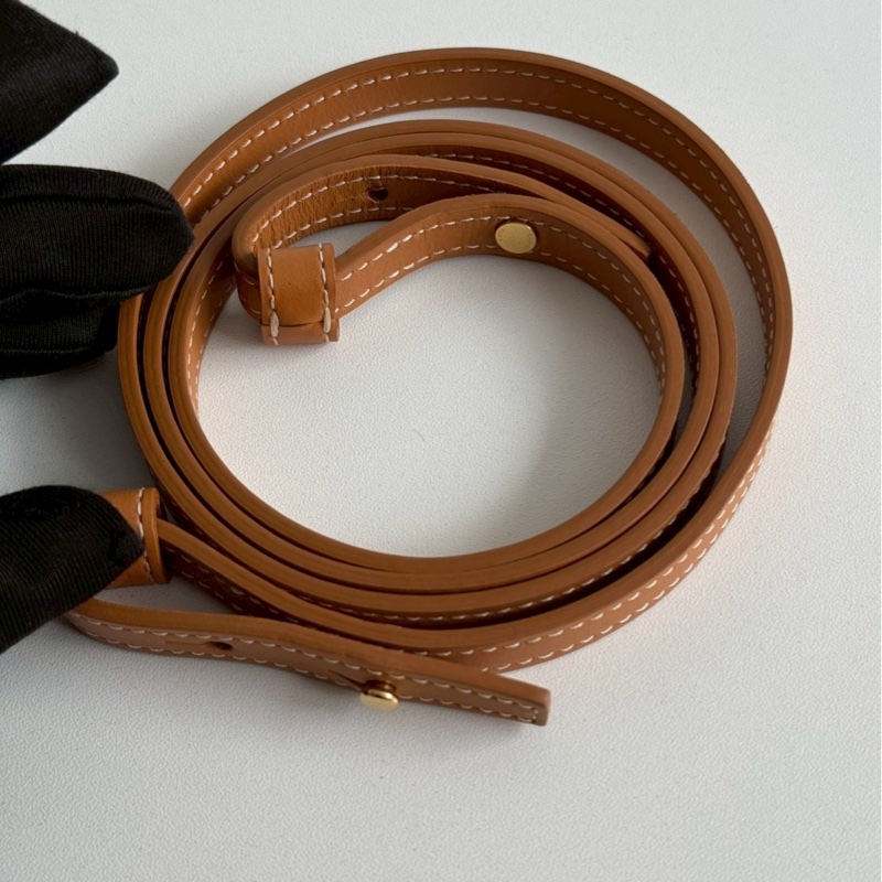 99新🆕 Celine 瑟琳 Mini Cabas Vertical 迷你琴譜包 白棕色-15