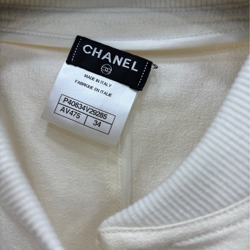 Chanel白色外套,棒球服 34碼-2
