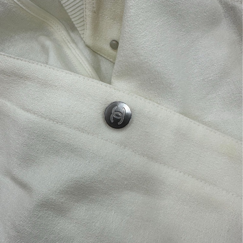 Chanel白色外套,棒球服 34碼-4