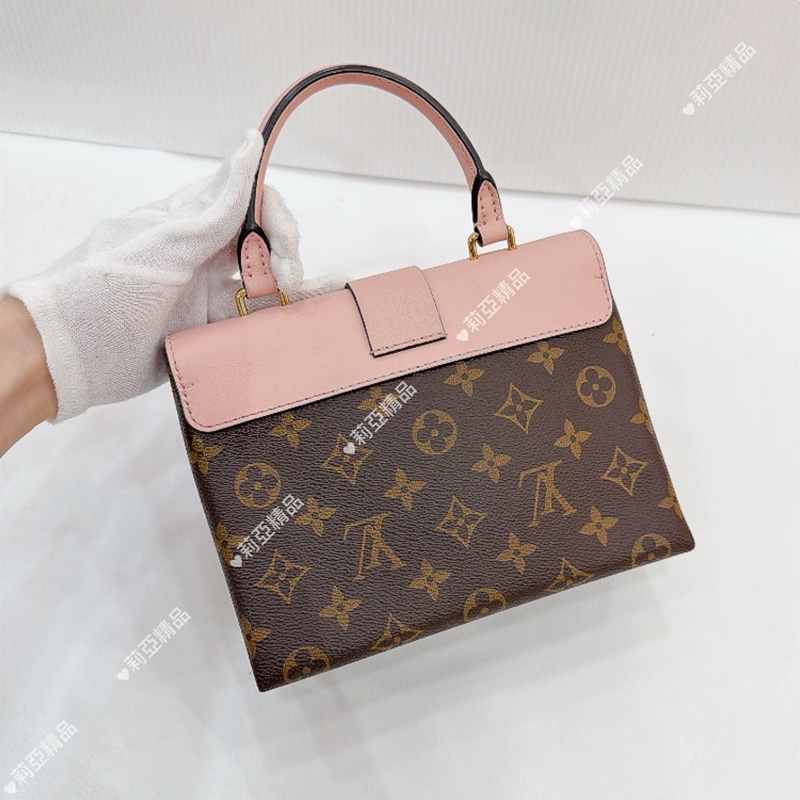 莉亞精品♡LV Locky BB粉 二手美包-3