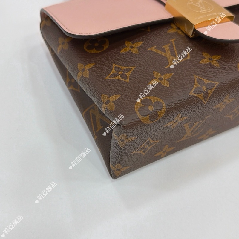 莉亞精品♡LV Locky BB粉 二手美包-6