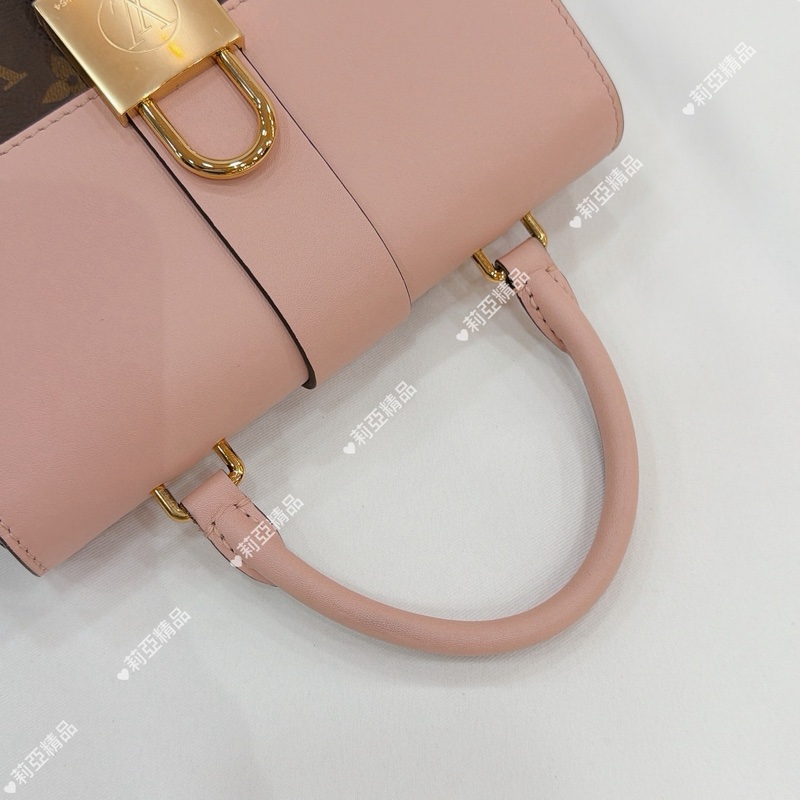 莉亞精品♡LV Locky BB粉 二手美包-13