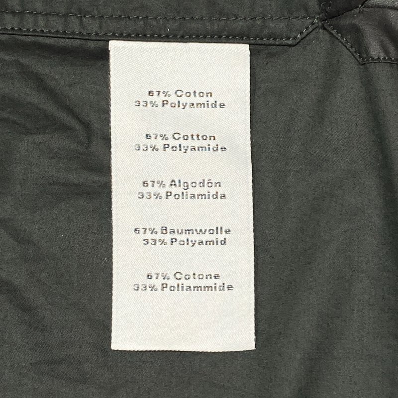 HERMES 愛馬仕 襯衫上衣 尼龍 深綠色-7