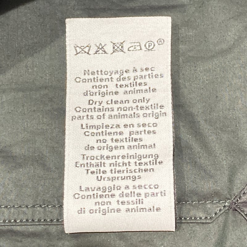 HERMES 愛馬仕 襯衫上衣 尼龍 深綠色-8