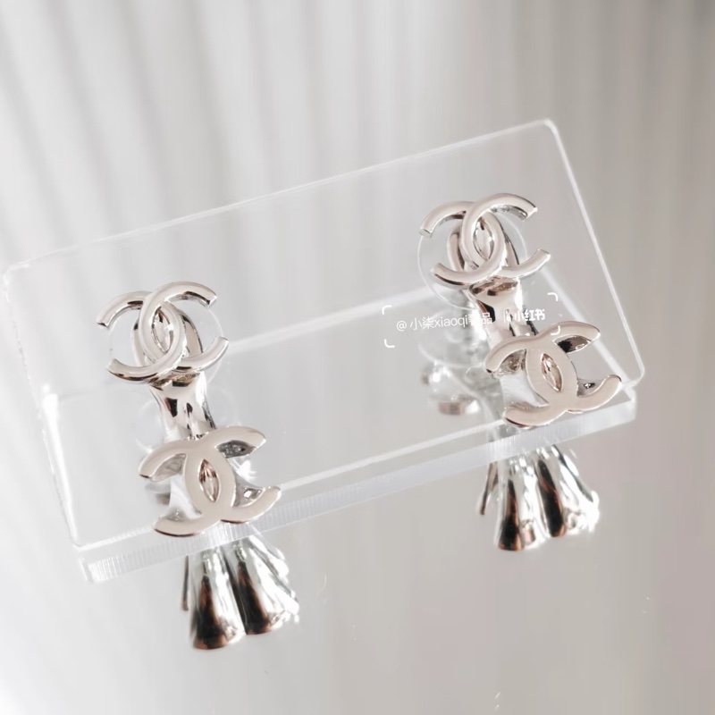 CHANEL 26S流星爆款耳環/ 一組4顆AB式🌠全新寶藏飾品⭐️-0