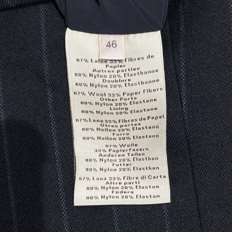 HERMES 愛馬仕 半拉鍊式套頭衫 H562300HD0246 黑色直條紋-7