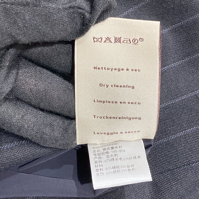 HERMES 愛馬仕 半拉鍊式套頭衫 H562300HD0246 黑色直條紋-8