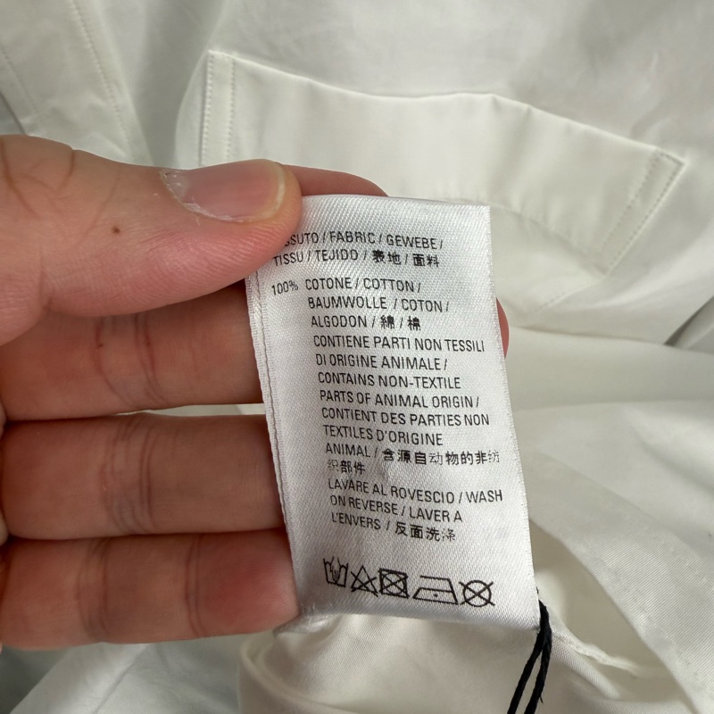 全新Balenciaga白色free短袖襯衫-4