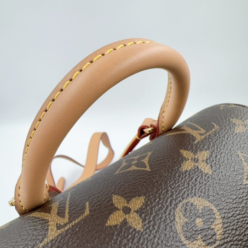 LV原花磁釦束口抽繩簍空吊牌後背包M45501-19