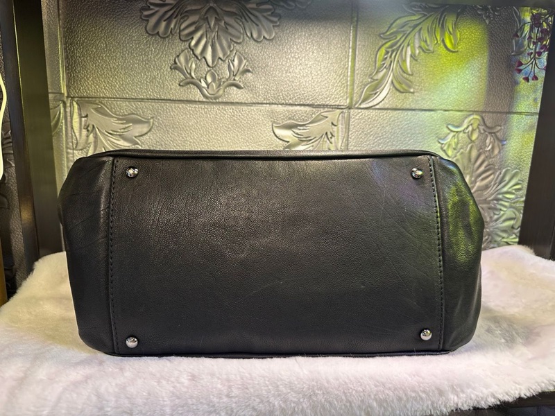 香奈兒單蓋包 黑色菱格紋 大CC Logo鍊條包 鏈條包 肩背包 腋下包 香奈兒 黑色牛皮 中古包 二手包 chanel black calf leather flap chain bag phw-19