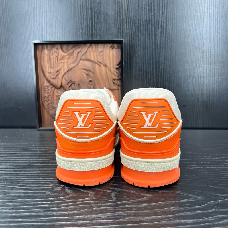 Louis Vuitton路易威登 trainer 白橙  41 碼-3