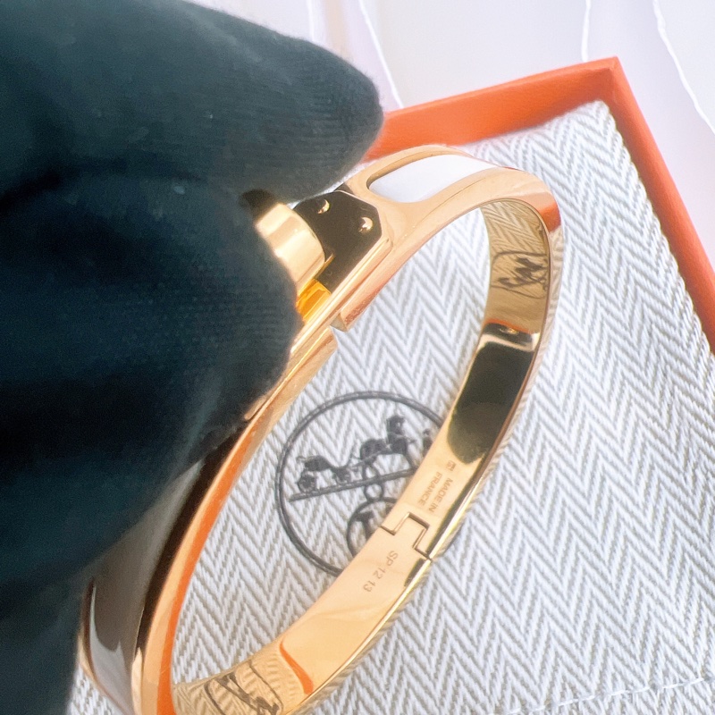 Hermes mini clic kelly pm 米色拼金手額-4