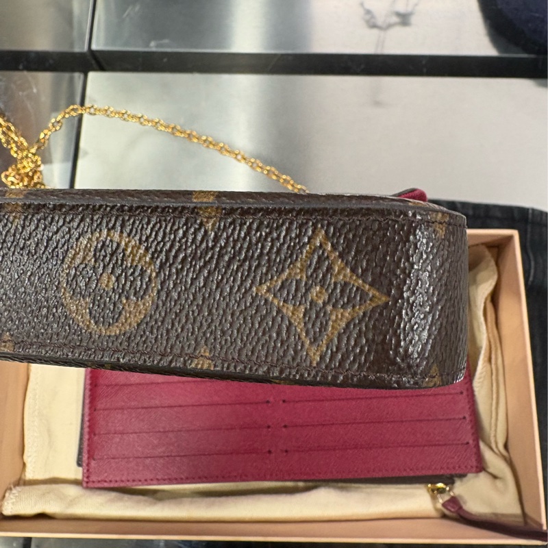 Louis Vuitton Felicie Pochette 三合一WOC-19