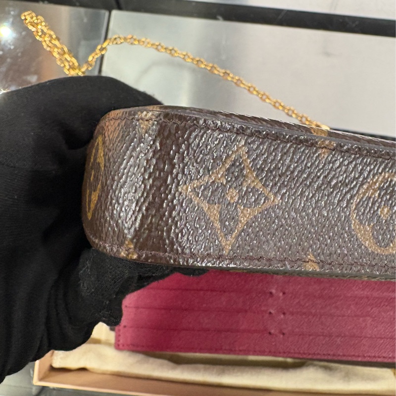Louis Vuitton Felicie Pochette 三合一WOC-20