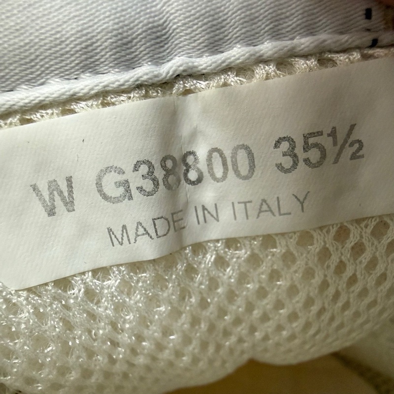 CHANEL香奈兒 圓頭系帶 生活休閒鞋白藍色  35.5碼-7