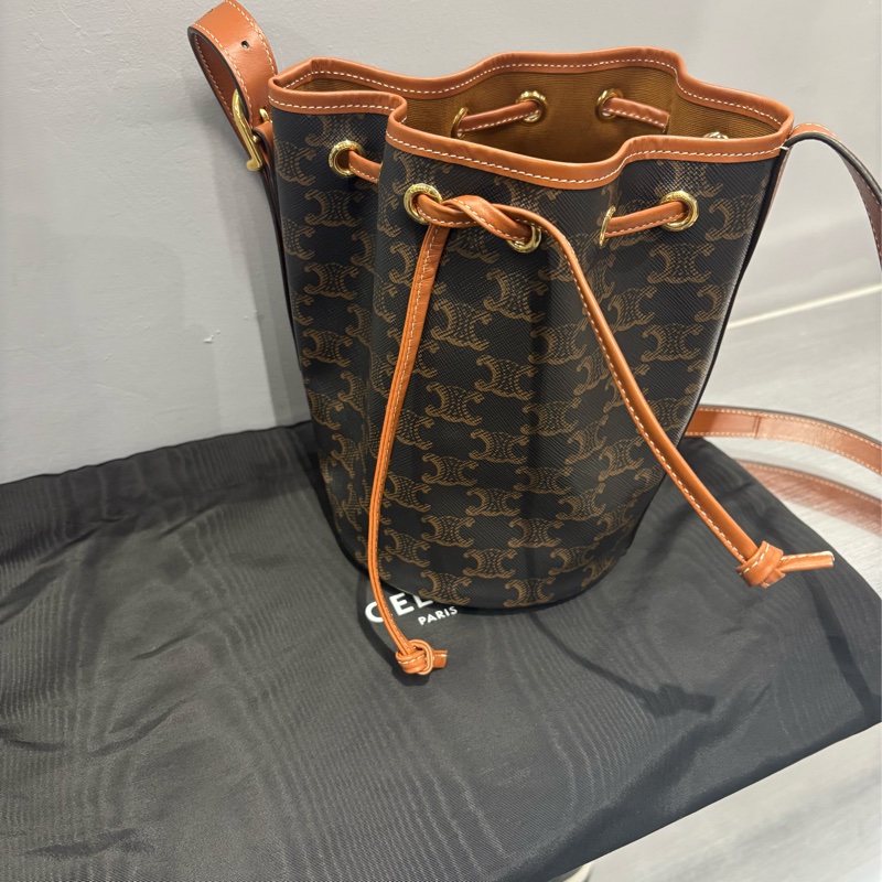 Celine 老花水桶包-0