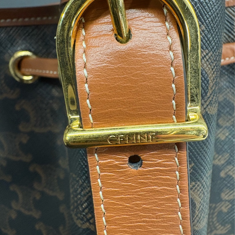 Celine 老花水桶包-12