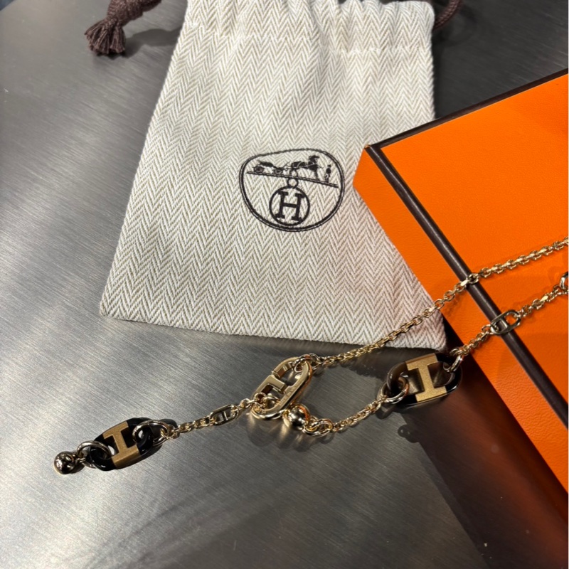 Hermes Sur Mer 水牛角項链-1