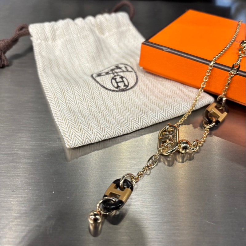 Hermes Sur Mer 水牛角項链-2