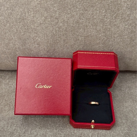 卡地亞love單鑽戒指