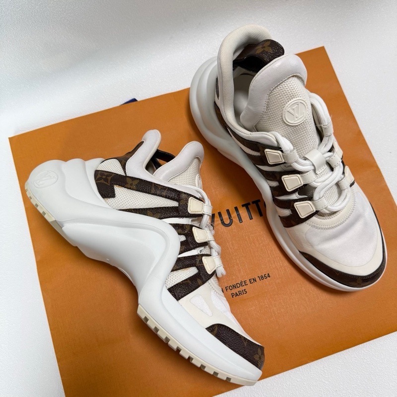 LV路易威登Archlight經典老花拱橋老爹鞋 38.5碼-7