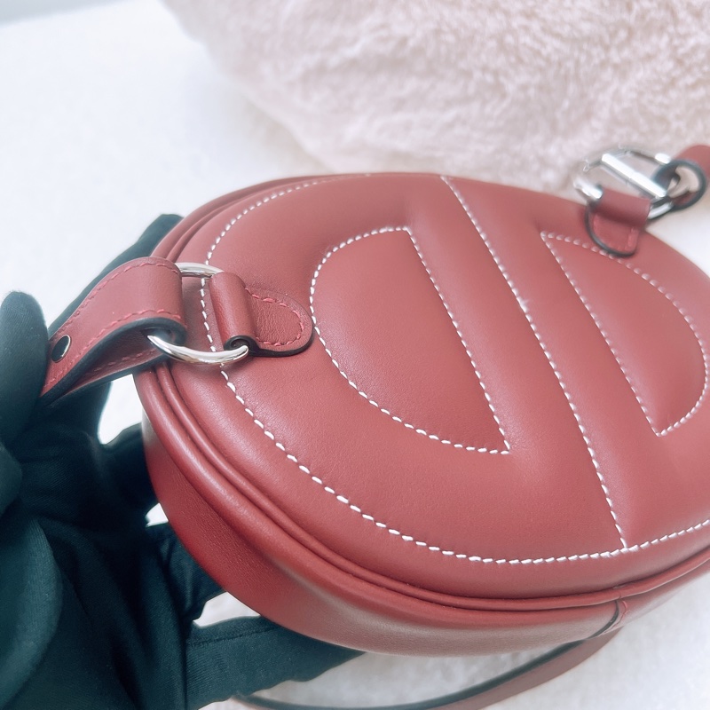 Hermes in the loop belt 棕紅色豬鼻腰包 B刻-7