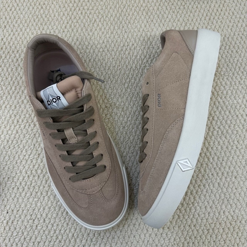 DIOR迪奧 B101 皮革 德訓鞋 米灰色 閒置新未使用 42碼-7