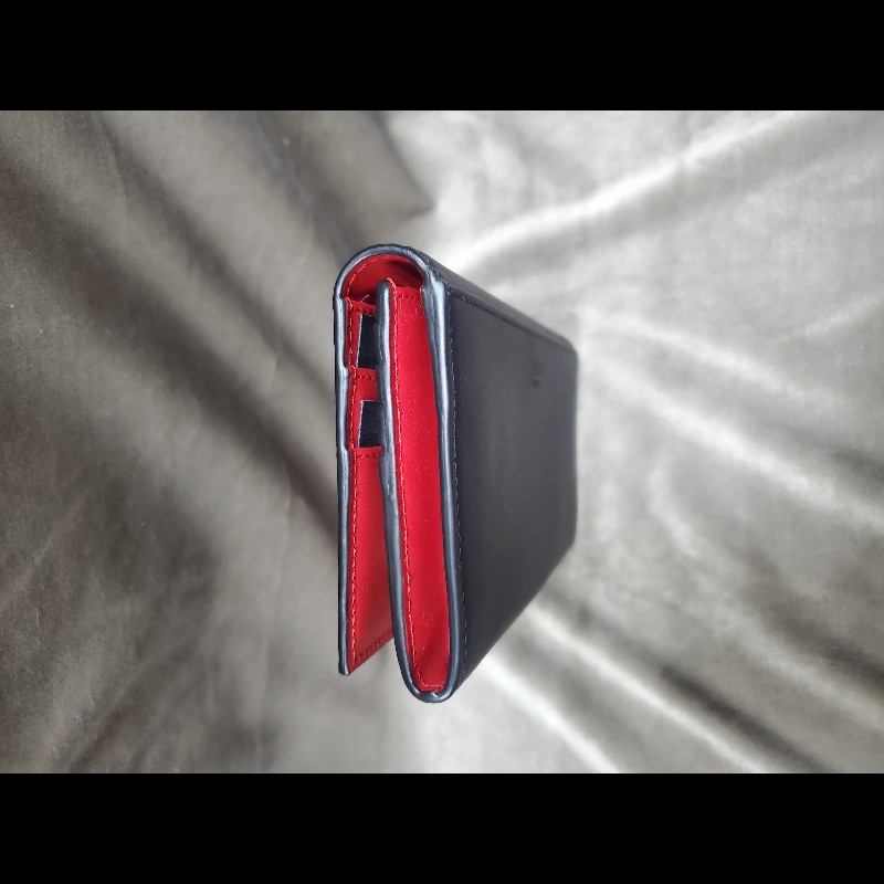 全新現貨 FENDI 怪獸眼睛黑色皮革對開長夾 皮夾 Bag Bugs-15
