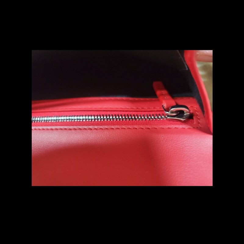 全新現貨 FENDI 怪獸眼睛黑色皮革對開長夾 皮夾 Bag Bugs-20