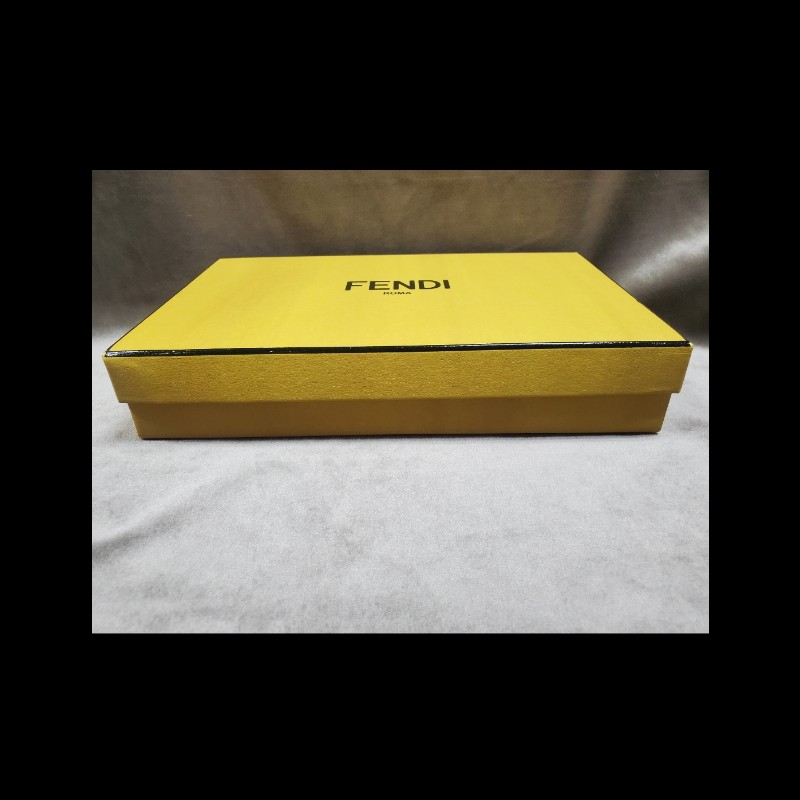 全新現貨 FENDI 怪獸眼睛黑色皮革對開長夾 皮夾 Bag Bugs-27
